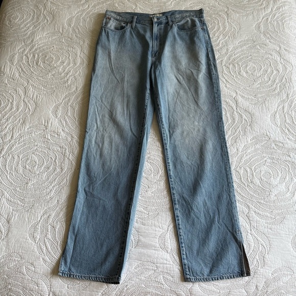 Madewell - The Perfect Vintage Straight Jean Applefield Wash: Side-Slit Edition - Picture 3 of 14